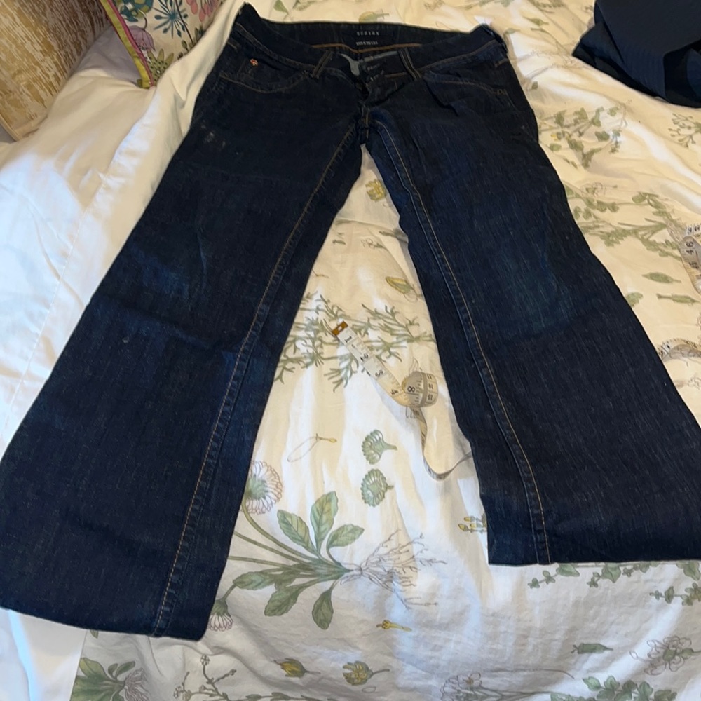 Hudson Jeans dark blue . Size 26. Great condition . Straight style.